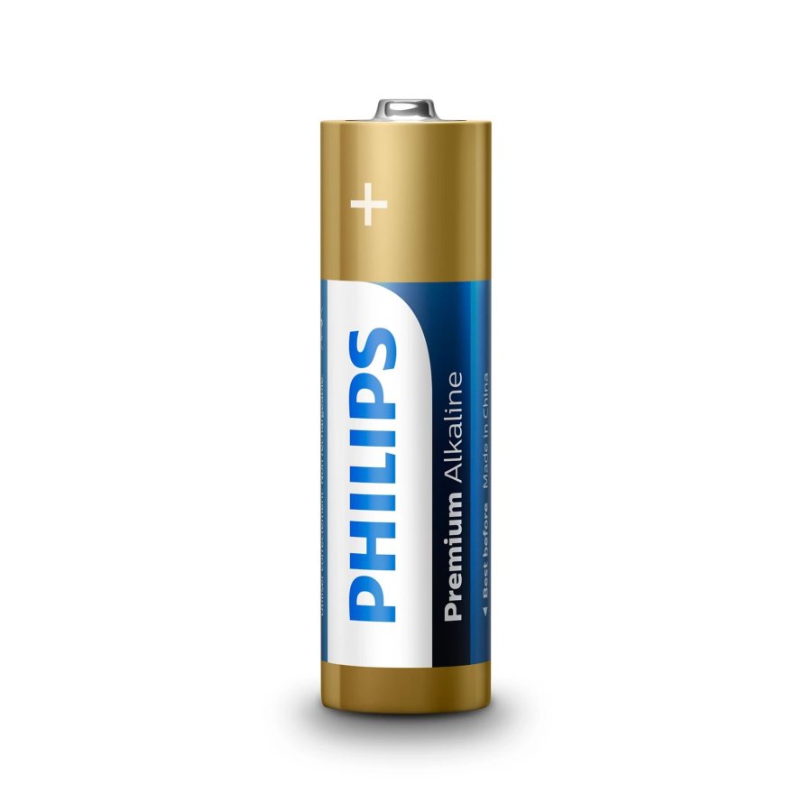 1x4 Philips Premium Alkaline AA AA Batterie #2