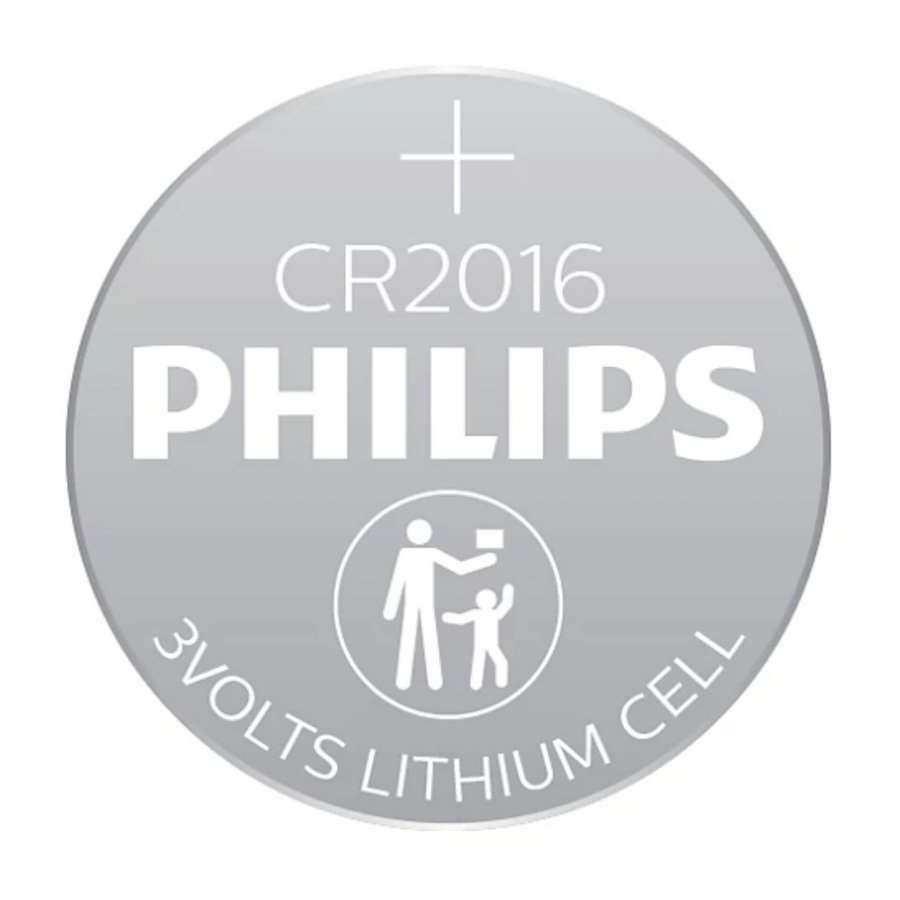 Philips Lithium 3.0V Knopfzelle CR2016 #2