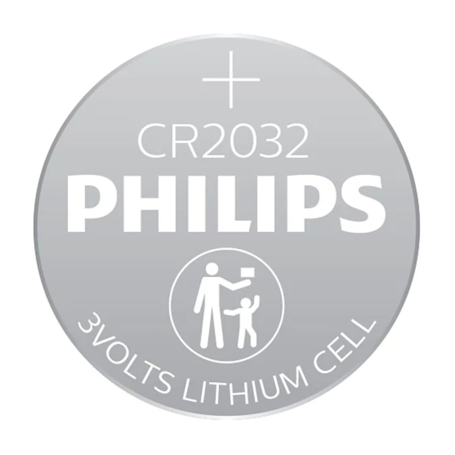 Philips Lithium 3.0V Knopfzelle CR2032 #2