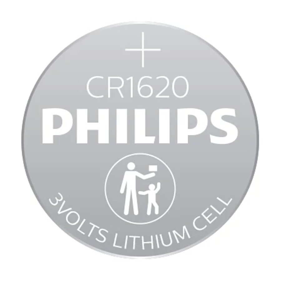 Philips Lithium 3.0V Knopfzelle CR1620 #2