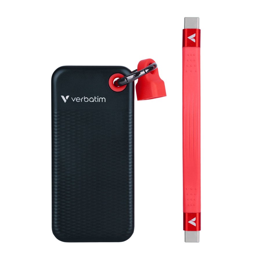 Verbatim Pocket SSD USB 3.2  1TB Black/Red                  32192 #3