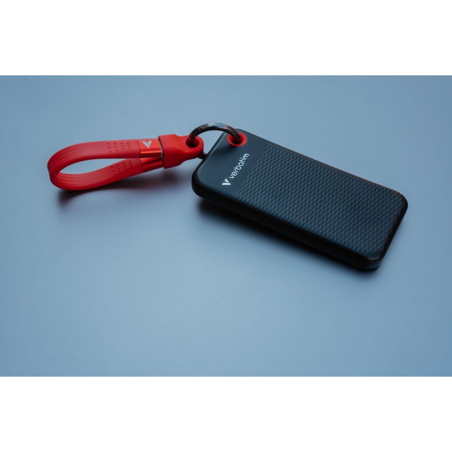 Verbatim Pocket SSD USB 3.2  1TB Black/Red                  32192 #5