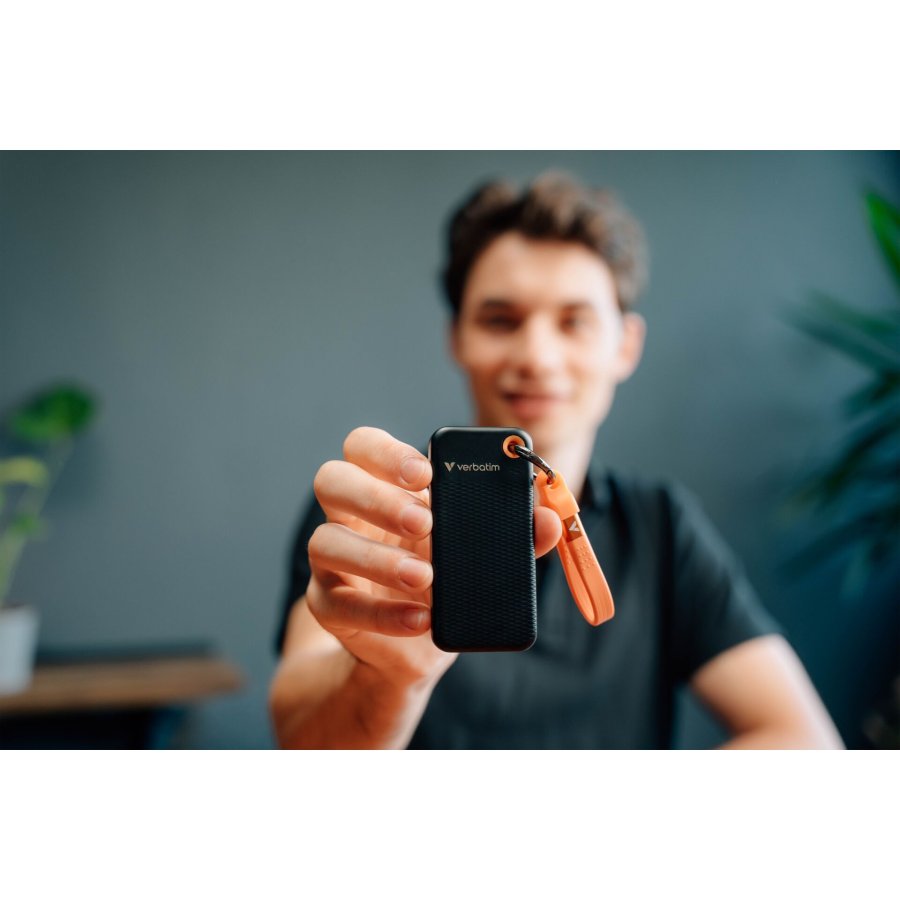 Verbatim Pocket SSD USB 3.2  2TB Black/Orange               32197 #15
