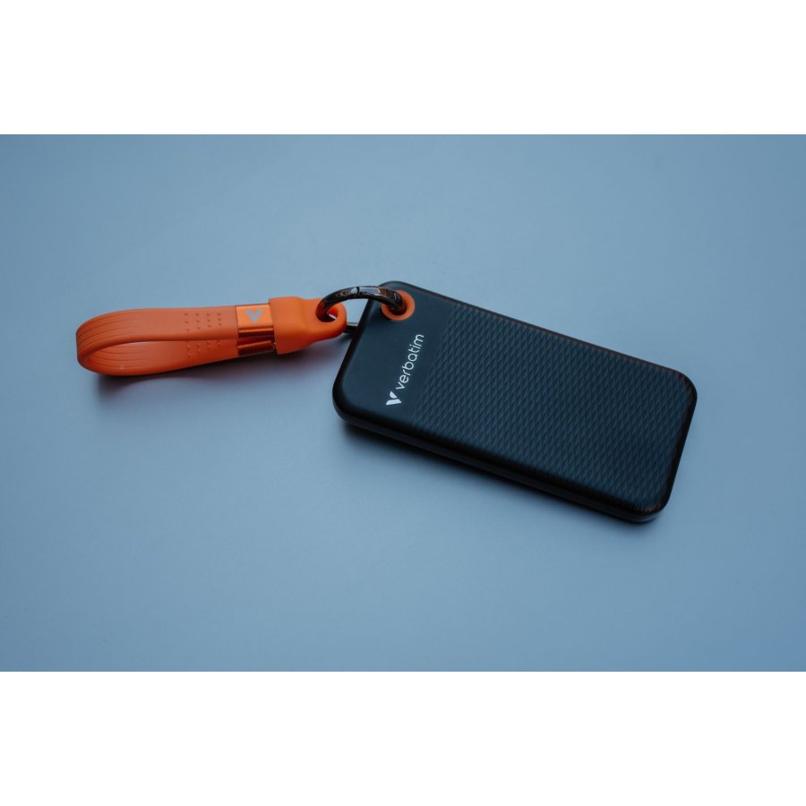 Verbatim Pocket SSD USB 3.2  2TB Black/Orange               32197 #16