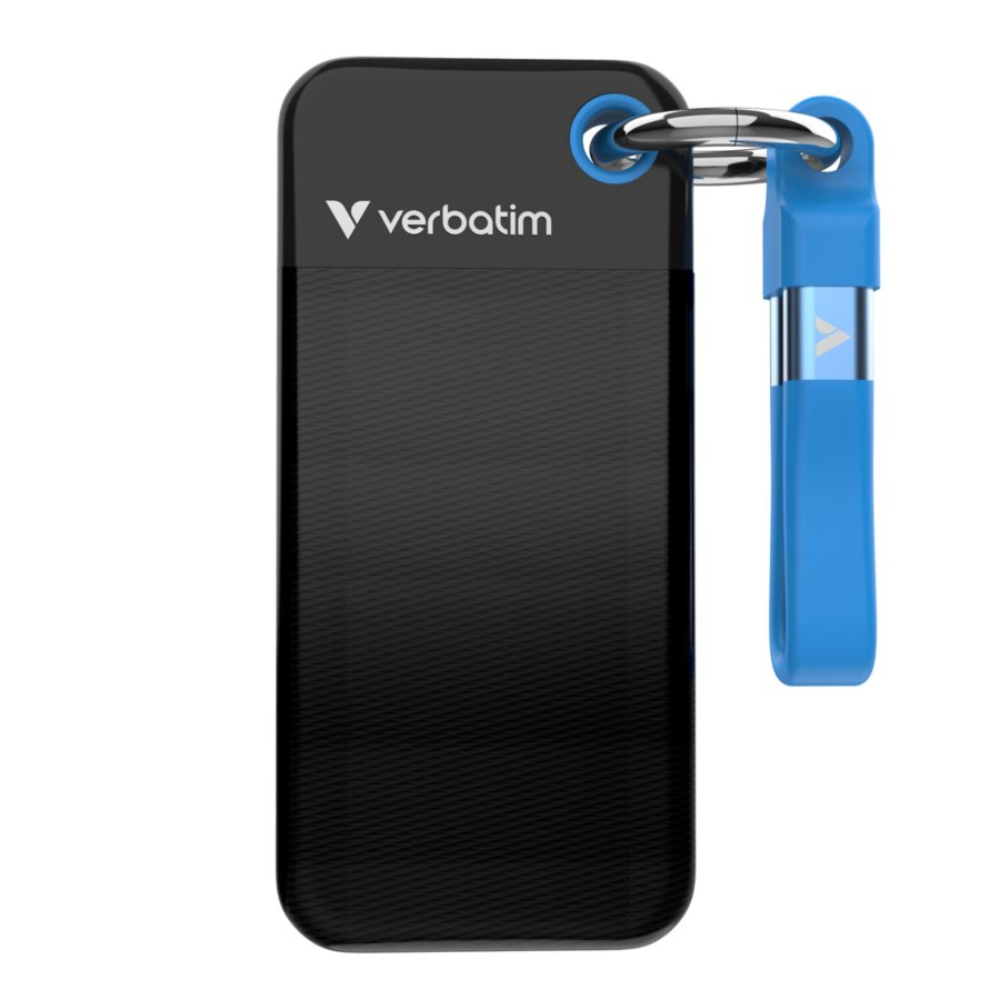 Verbatim Pocket SSD USB 3.2  2TB Black/Blue                 32195 #1