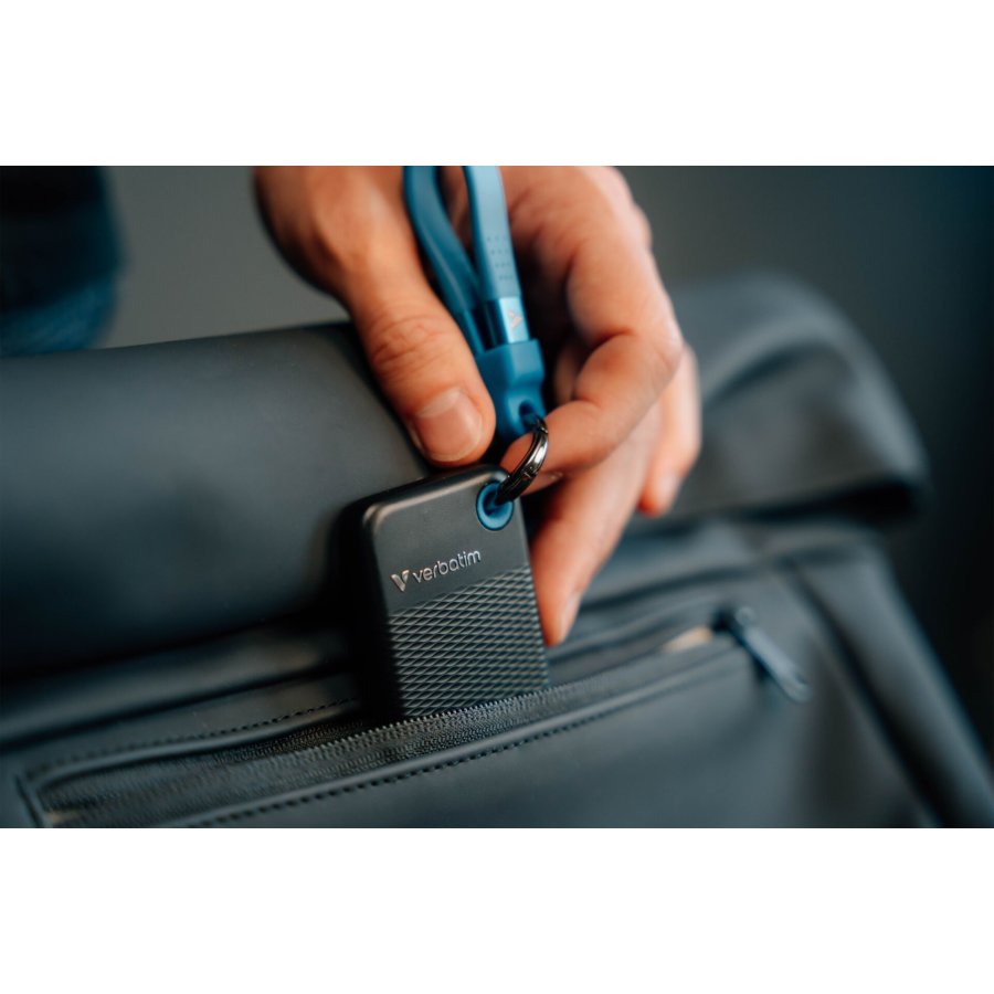 Verbatim Pocket SSD USB 3.2  2TB Black/Blue                 32195 #8