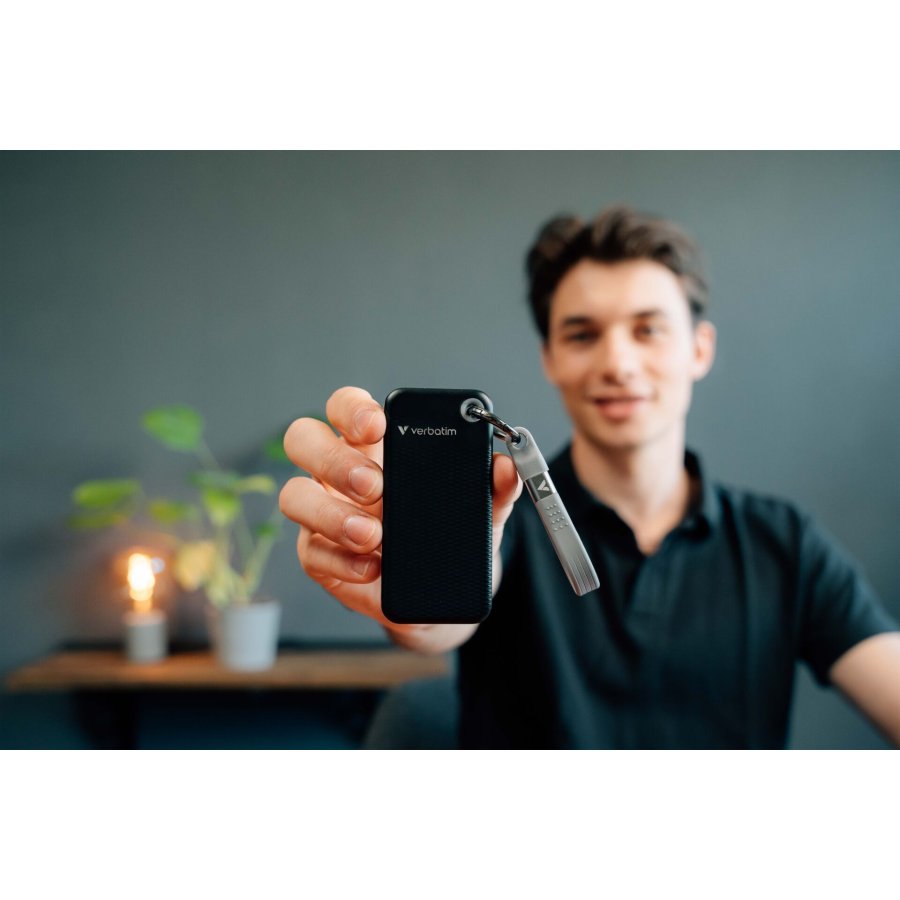 Verbatim Pocket SSD USB 3.2  2TB Black/Grey                 32194 #10