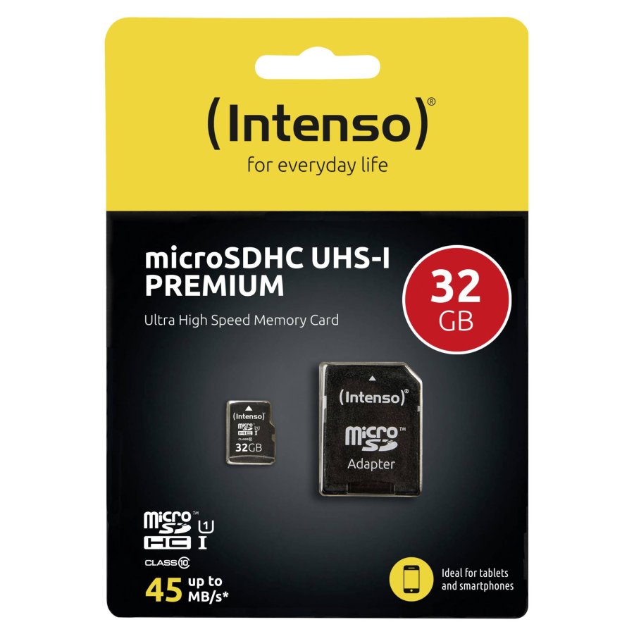 Intenso microSDHC Card      32GB C10 UHS-I Premium with Adapter #4