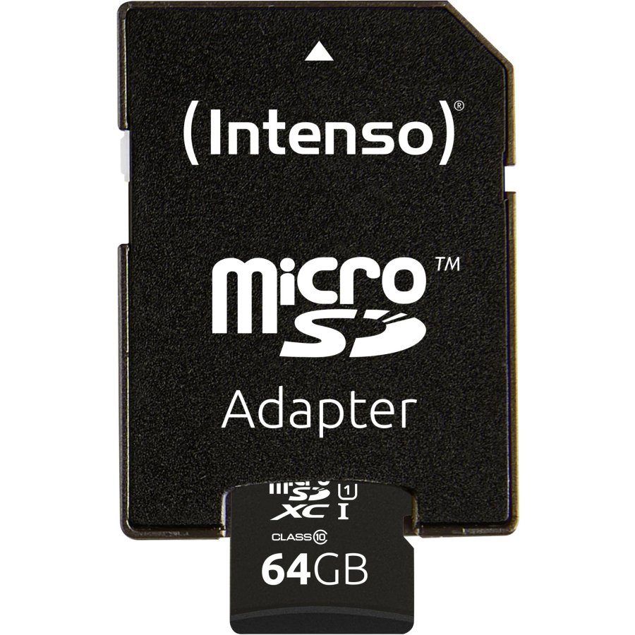 Intenso microSDXC Card      64GB C10 UHS-I Premium with Adapter #2