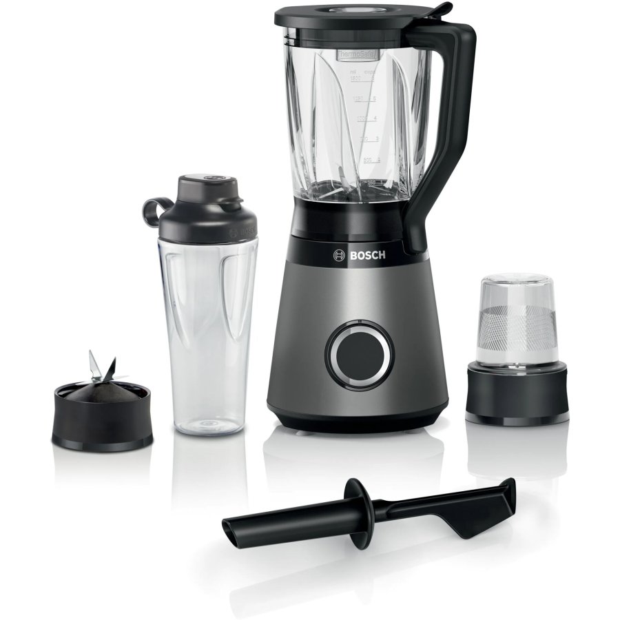 Bosch Serie 4 MMB6177S blender 1,5 L Bordplade blender 1200 W Sort, Slv #1