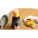 Bosch Serie 4 MMB6177S blender 1,5 L Bordplade blender 1200 W Sort, Slv #7