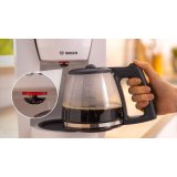 Kaffebryggare TKA2M111 Vit  1200Watt Avtagbar tank #4
