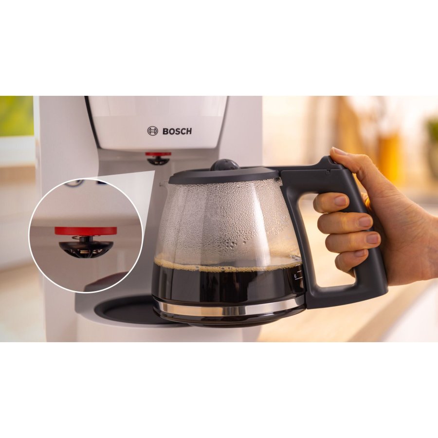 Kaffebryggare TKA2M111 Vit  1200Watt Avtagbar tank #4