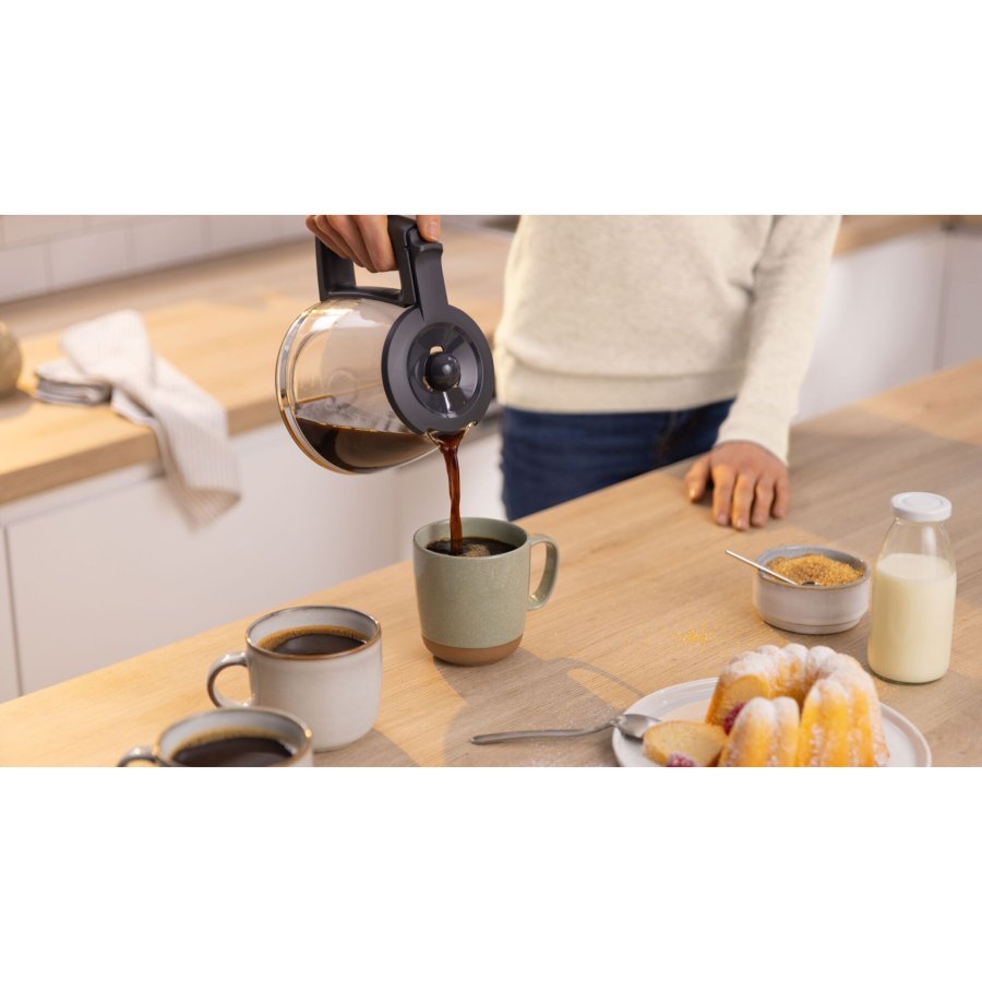 Kaffebryggare TKA2M111 Vit  1200Watt Avtagbar tank #7