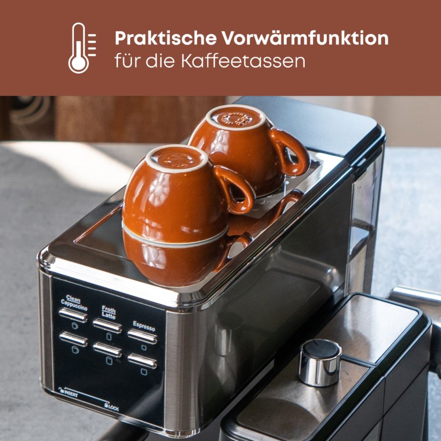 Proficook PC-ES-KA 1266 Siebträger und Kapsel #5