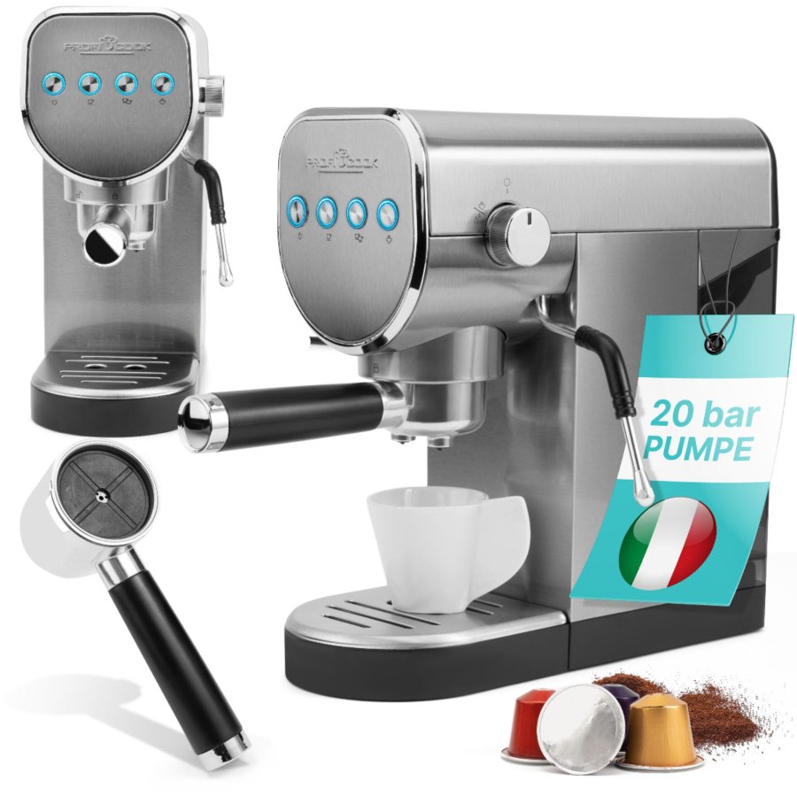 Proficook PC-ES-KA 1265 Siebträger und Kapsel #2