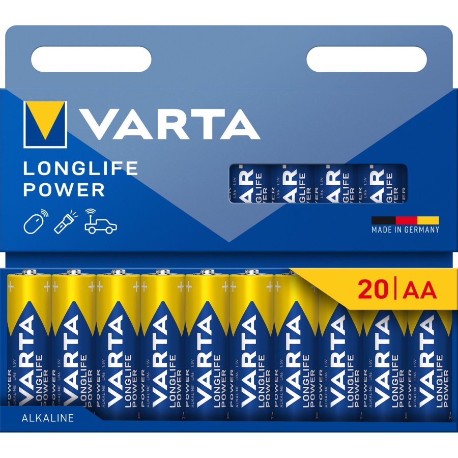 1x20 Varta Longlife Power Mignon AA LR 6              04906121720 #1