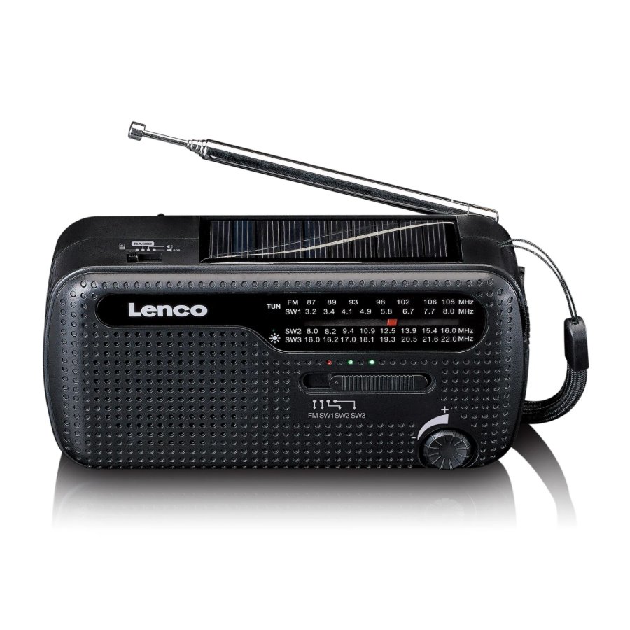 Lenco MCR-113BK Solar black #2