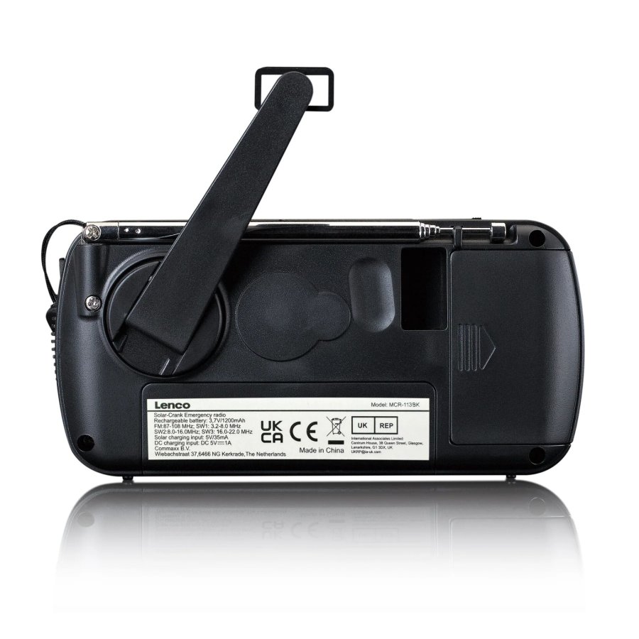 Lenco MCR-113BK Solar black #7