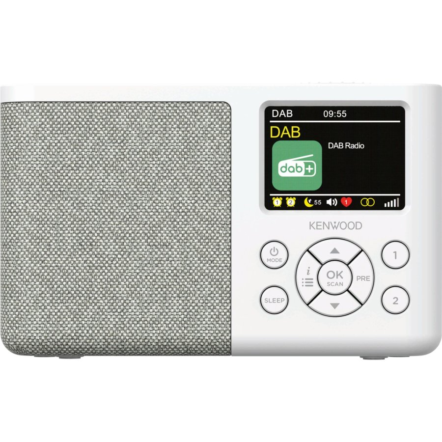 Kenwood CR-M33DAB white #2