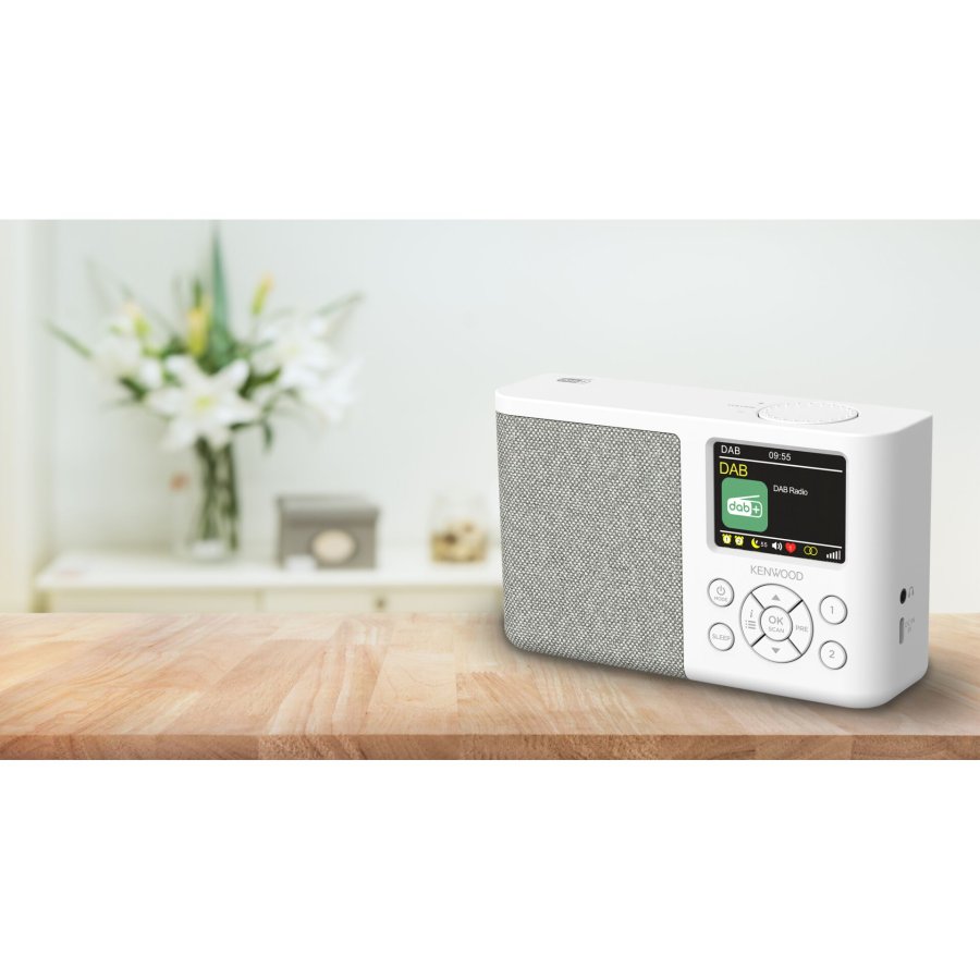 Kenwood CR-M33DAB white #8