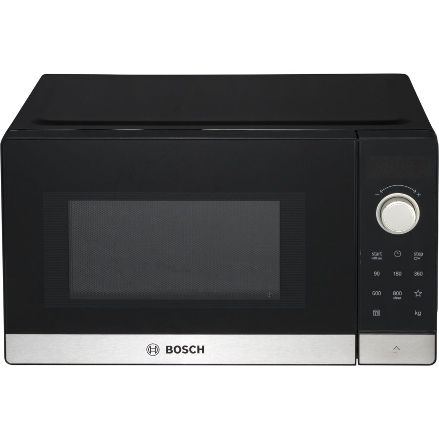 Bosch Serie 2 FFL023MS2 mikroblgeovn Bordplade Solo mikroovn 20 L 800 W Sort, Rustfrit stl #1