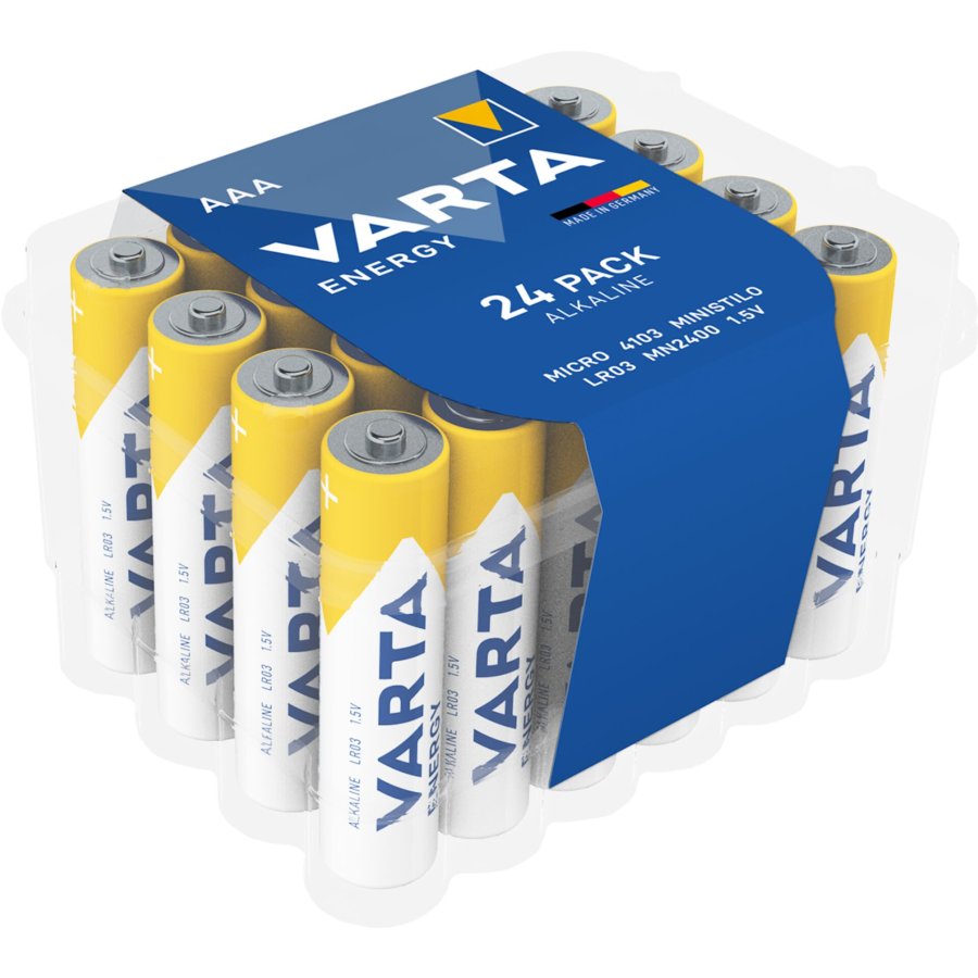 1x24 Varta Energy Micro AAA LR 3 Promotion Box #1