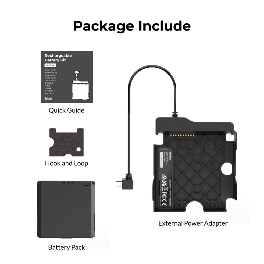 Brinno APB1000 Rechargeable Battery Kit #7