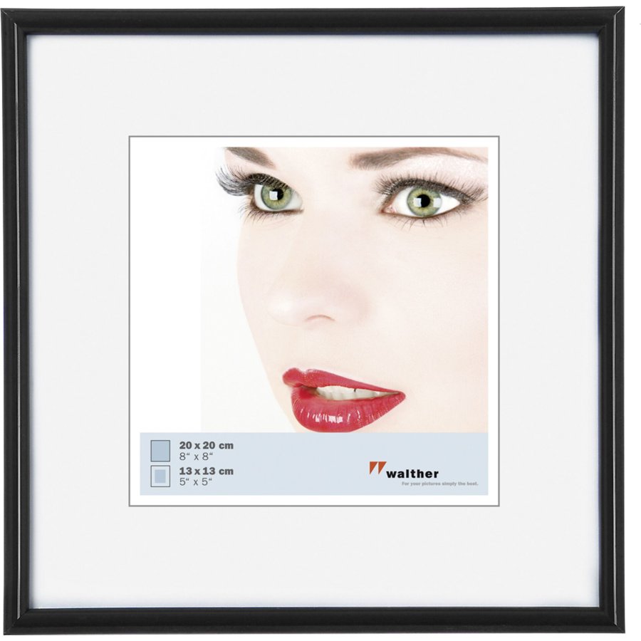 Walther Galeria            20x20 Resin black KB220H #1