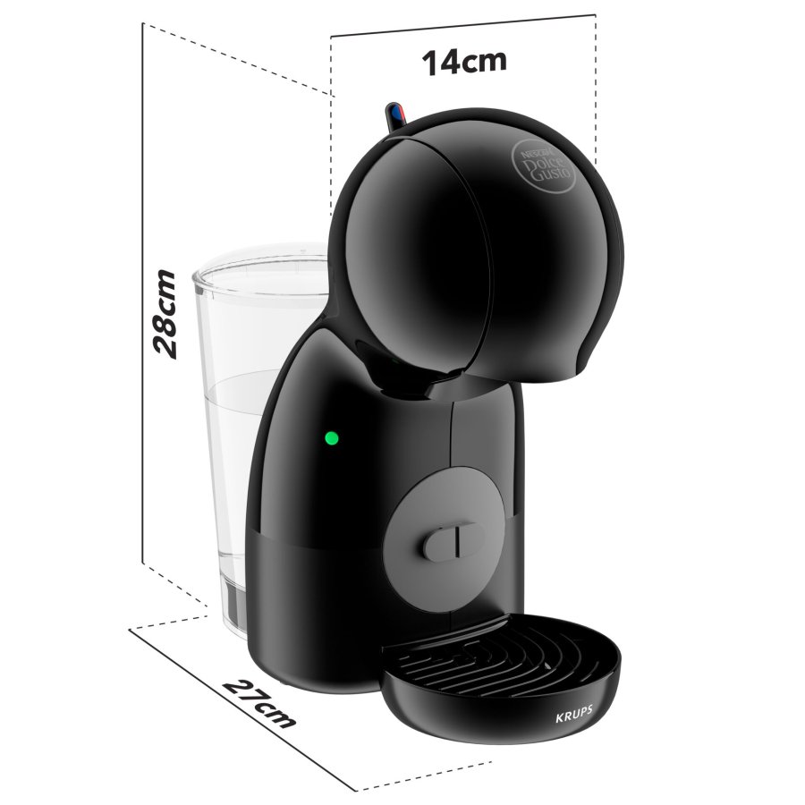 Krups KP 1A3B Piccolo XS Dolce Gusto    schwarz/anthrazit #6
