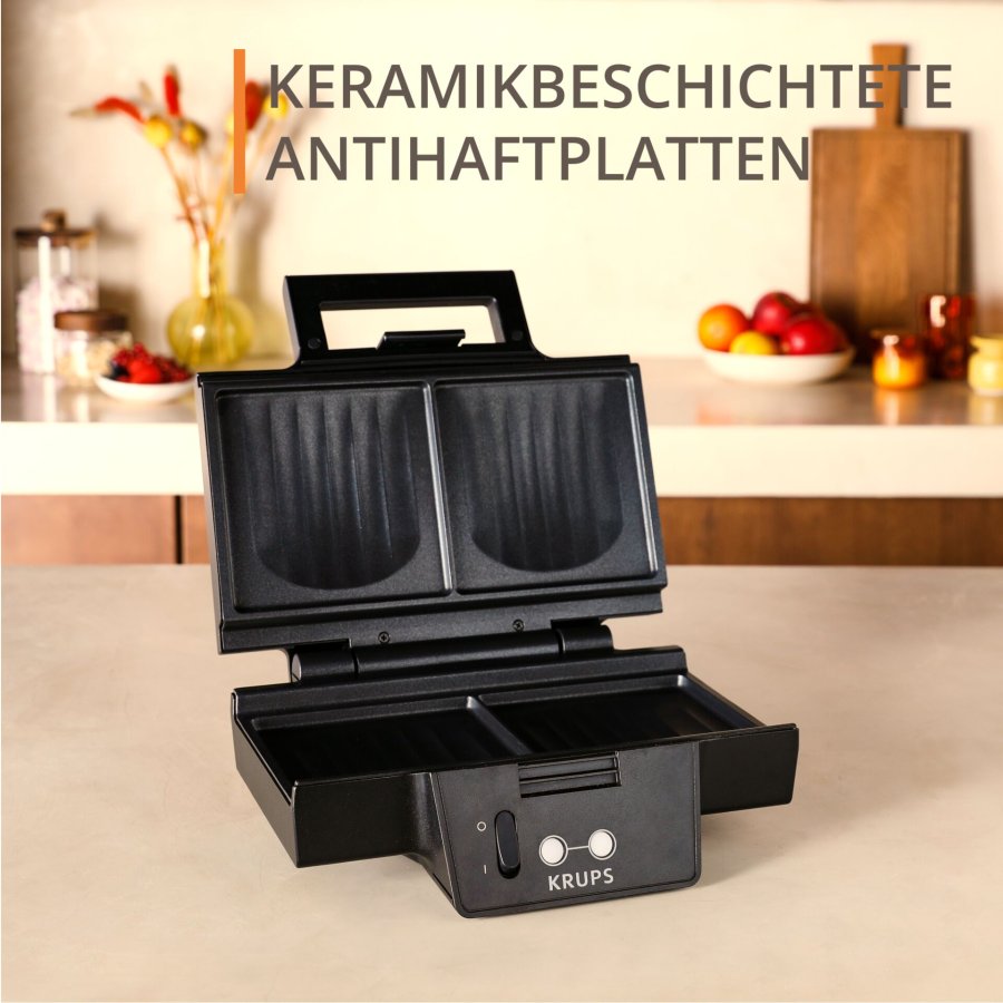 Krups FDK 462 sandwich maker black #5