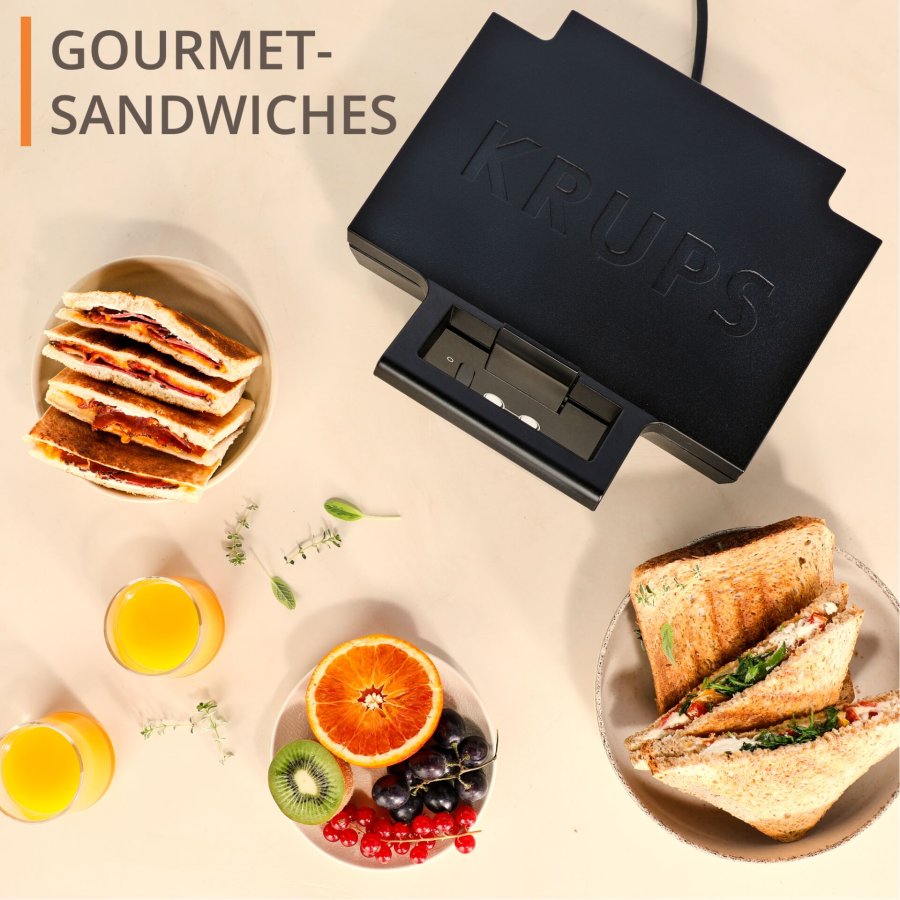 Krups FDK 462 sandwich maker black #6