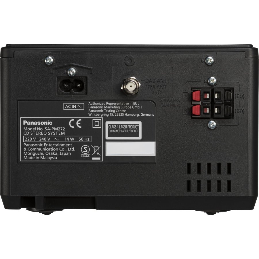 Panasonic SC-PM272EG-S silber #3