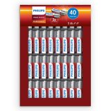1x40 Philips Power Alkaline AA Batterie Vorteilspack #1