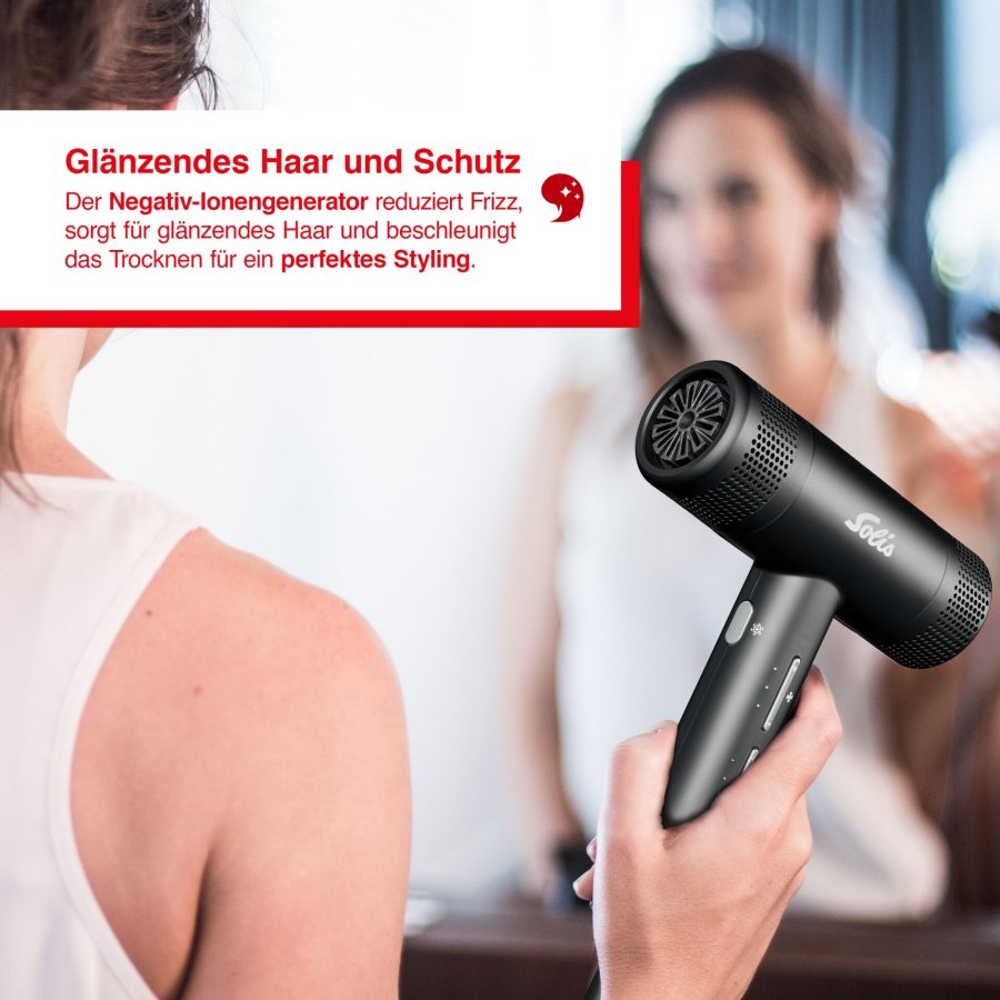 Solis Hair Perfection ionic schwarz #3