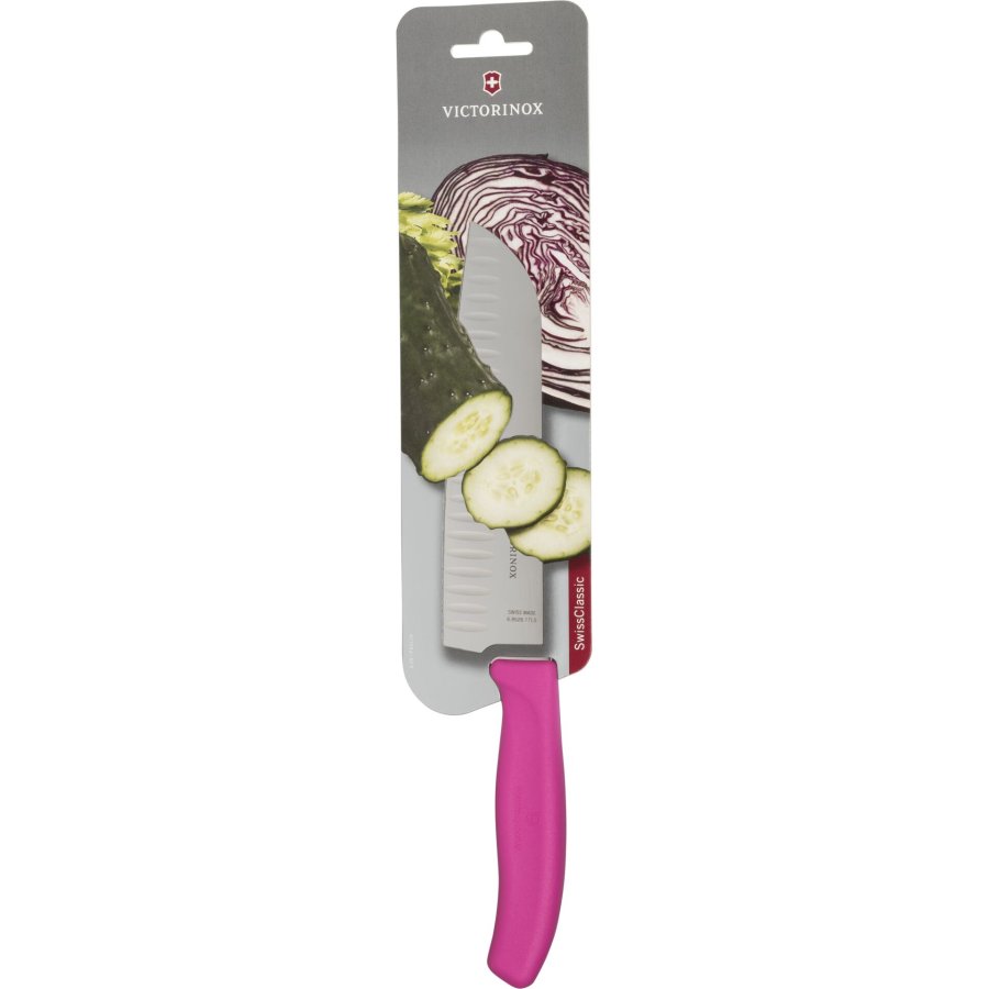 Victorinox Swiss Classic Santokumesser 17cm pink #1