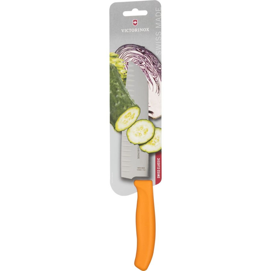 Victorinox Swiss Classic Santokumesser 17cm orange #1