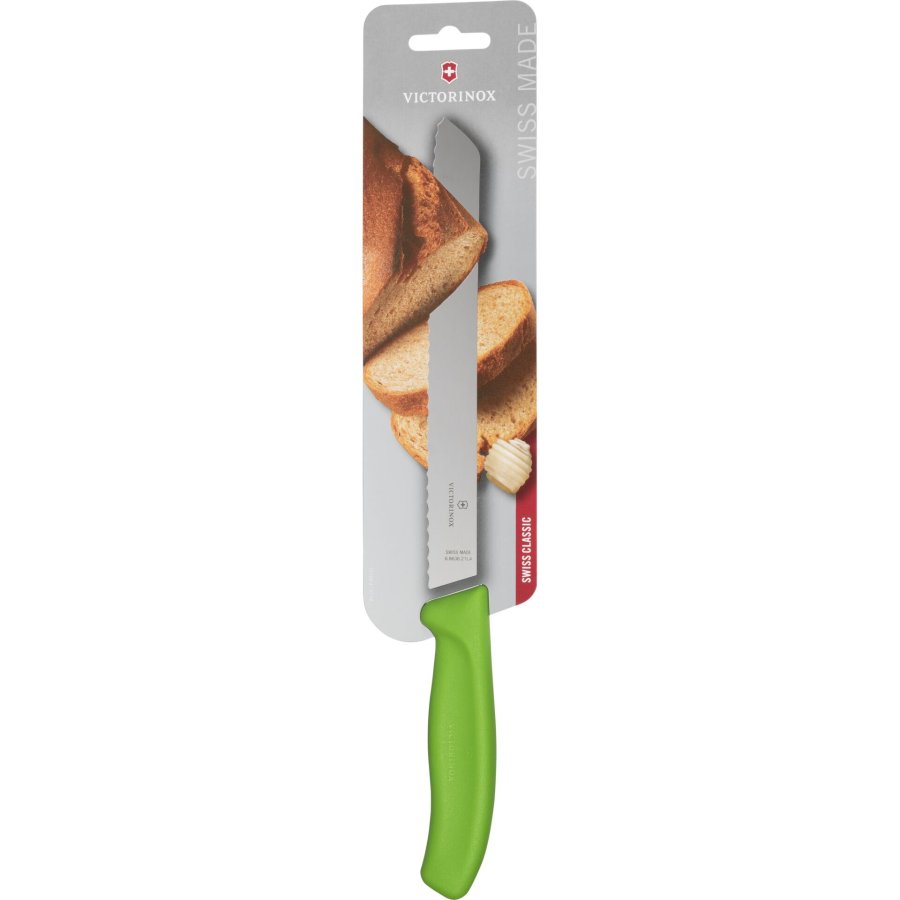 Victorinox Brotmesser 21cm grÃ¼n Wellenschliff #1