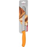 Victorinox Swiss Classic 21cm Brotmesser  Wellenschliff orange #1