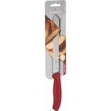 Victorinox Swiss Classic 21cm Brotmesser Wellenschliff rot #1