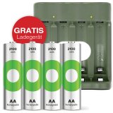 GP ReCyko 4-Port USB Charger B441 incl. 4xAA 2100mH batteries #1