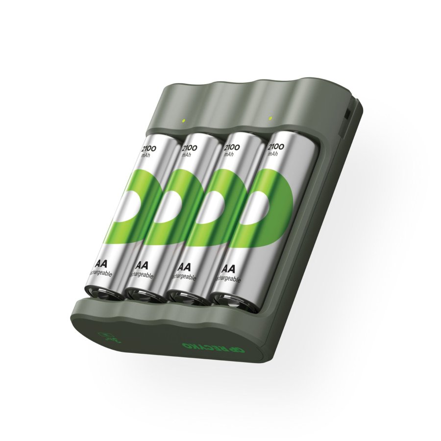 GP ReCyko 4-Port USB Charger B441 incl. 4xAA 2100mH batteries #2