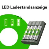 GP ReCyko 4-Port USB Charger B441 incl. 4xAA 2100mH batteries #7
