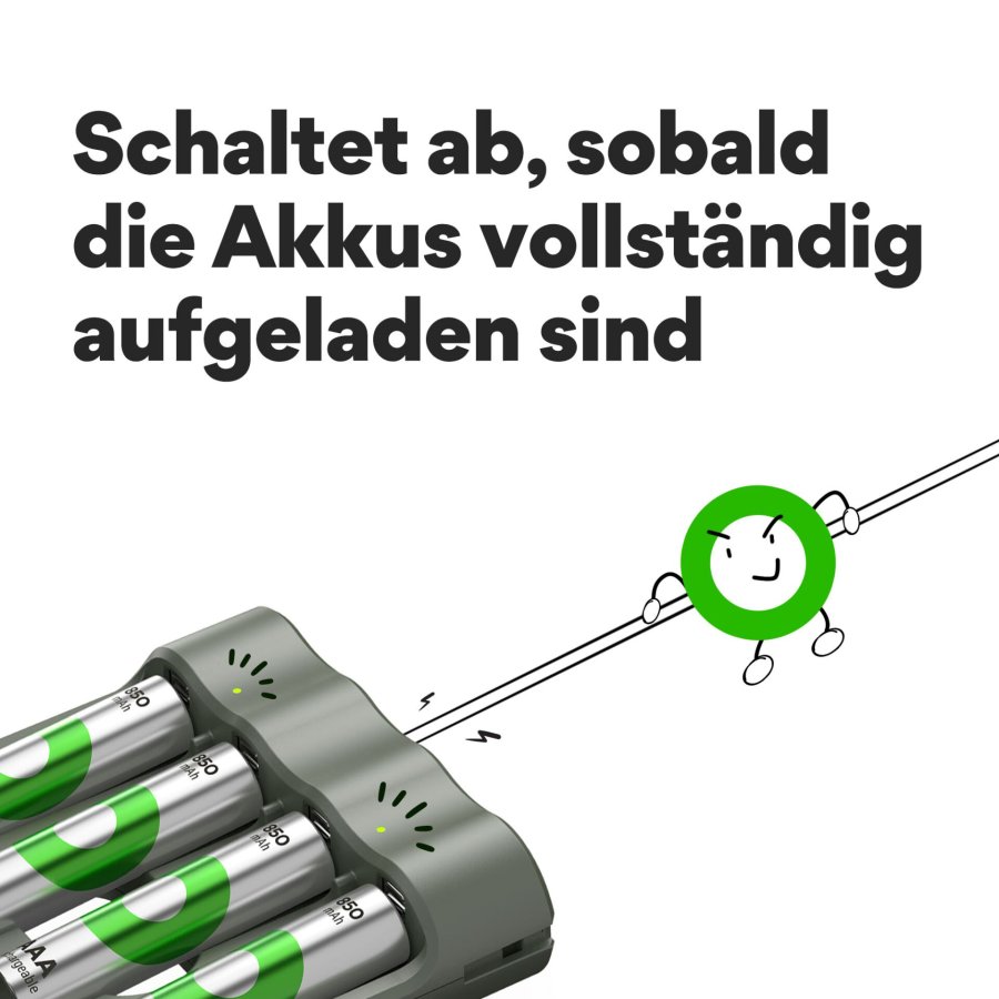 GP ReCyko 4-Port USB Charger B441 incl. 4xAAA 850mH batteries #11