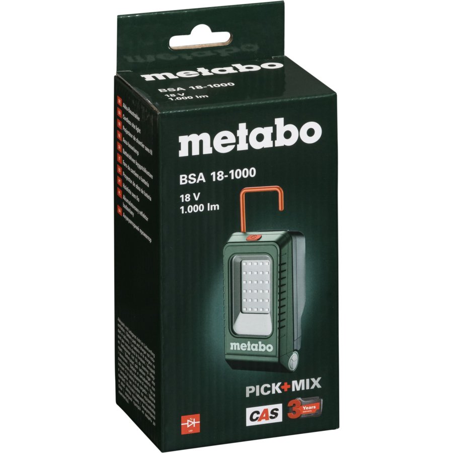 Metabo BSA 18-1000 Akku-Baustrahler #5