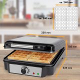 Proficook PC-WA 1241 inox Brüsseler Waffelautomat 4-fach #3