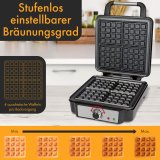 Proficook PC-WA 1241 inox Brüsseler Waffelautomat 4-fach #4