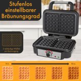 Proficook PC-WA 1240 inox Brüsseler Waffelautomat 2-fach #4