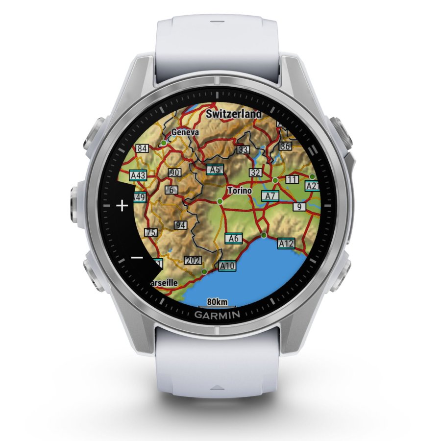 Garmin fenix 8 (43mm) Whitestone/Silver #3