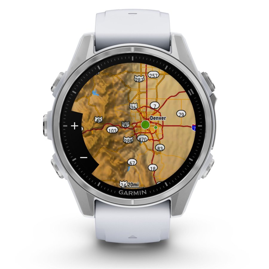 Garmin fenix 8 (43mm) Whitestone/Silver #4
